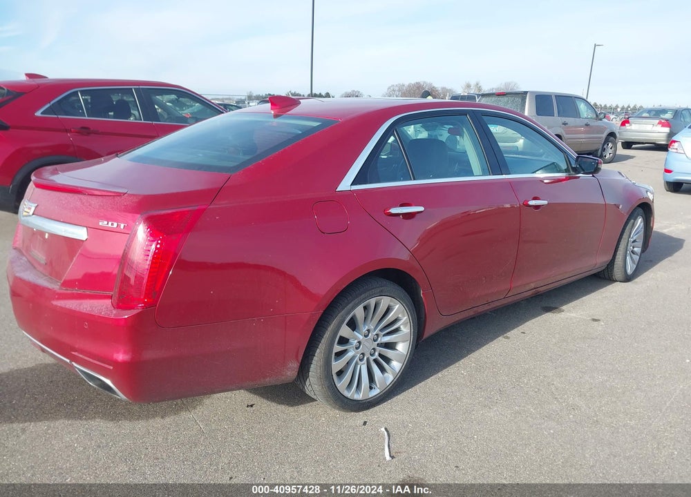 2016 CADILLAC CTS VIN: 1G6AX5SX3G0194849
