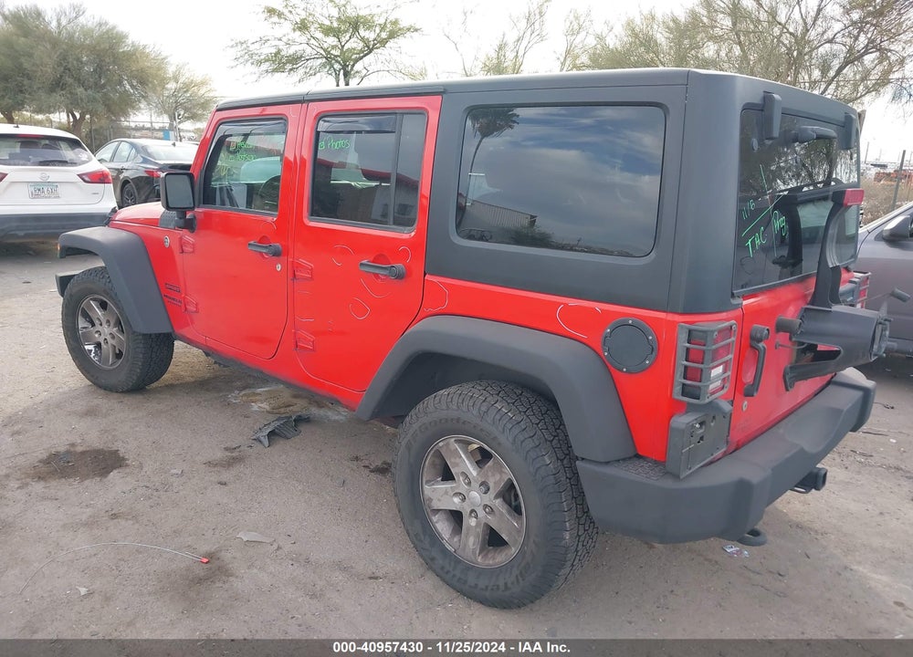 2017 JEEP WRANGLER UNLIMITED SPORT 4X4 VIN: 1C4HJWDG7HL597569