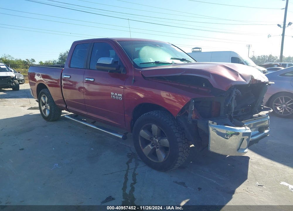2014 RAM 1500 BIG HORN VIN: 1C6RR6GG1ES279125