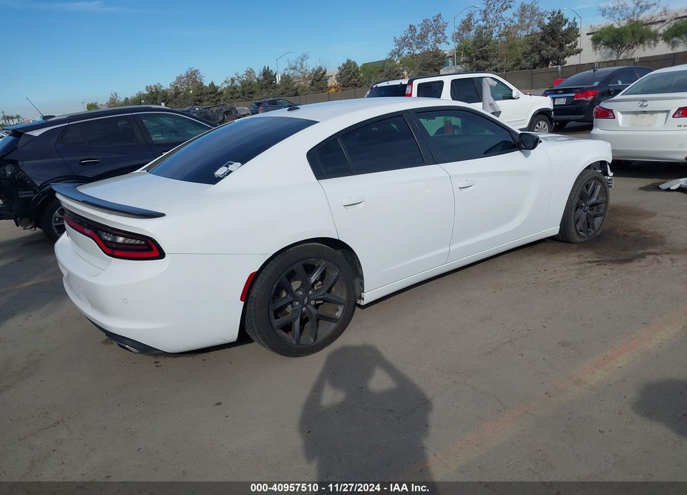 2021 DODGE CHARGER SXT RWD VIN: 2C3CDXBG6MH531911