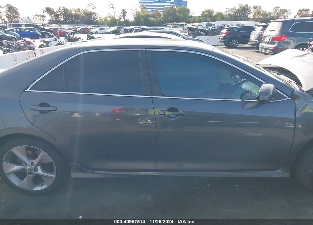 2013 TOYOTA CAMRY SE V6 VIN: 4T1BK1FK7DU023495