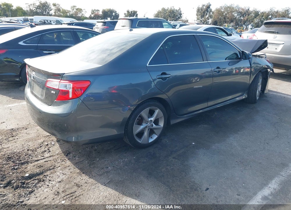 2013 TOYOTA CAMRY SE V6 VIN: 4T1BK1FK7DU023495