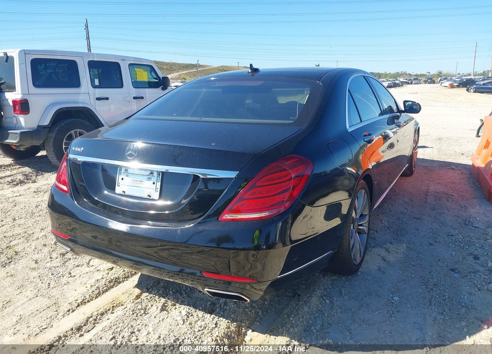 2014 MERCEDES-BENZ S 550 VIN: WDDUG8CB5EA018106