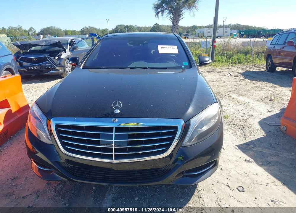2014 MERCEDES-BENZ S 550 VIN: WDDUG8CB5EA018106