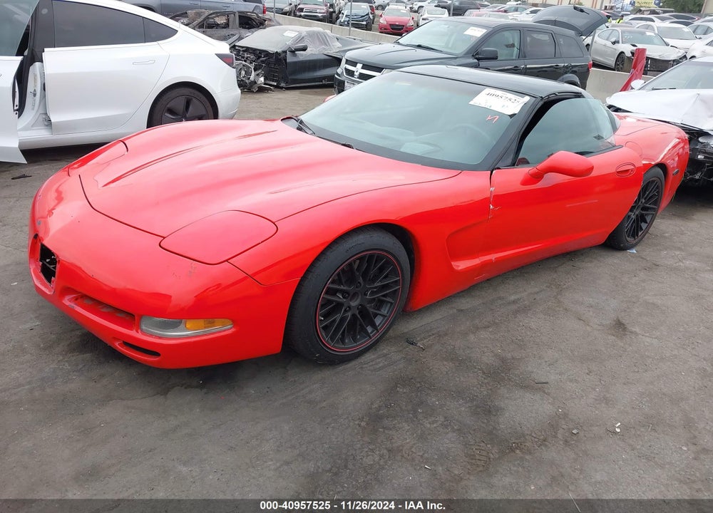 2004 CHEVROLET CORVETTE VIN: 1G1YY22G445102517