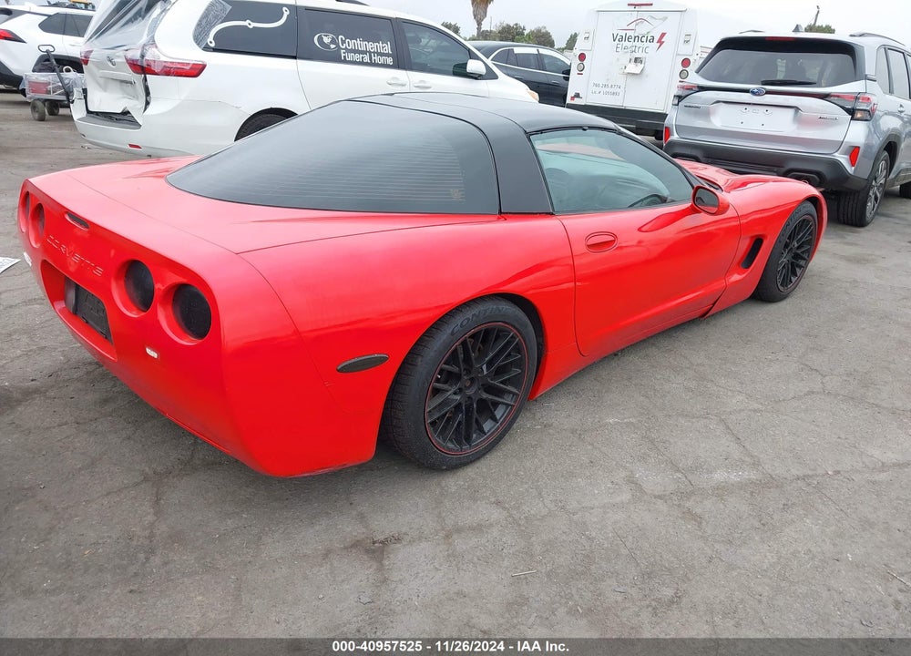 2004 CHEVROLET CORVETTE VIN: 1G1YY22G445102517