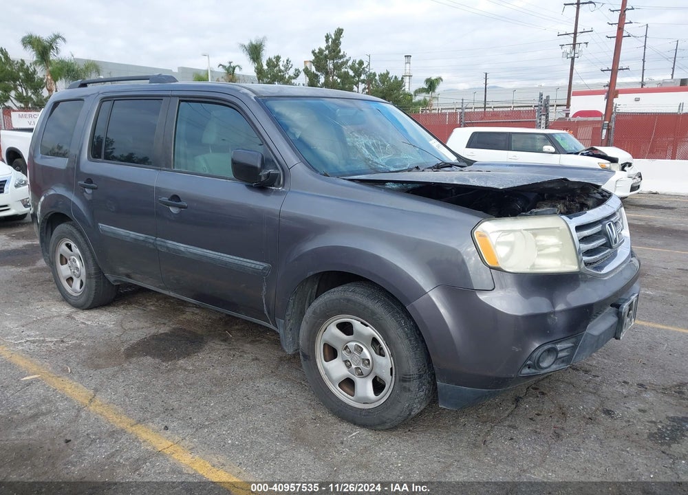2014 HONDA PILOT LX VIN: 5FNYF4H20EB052686