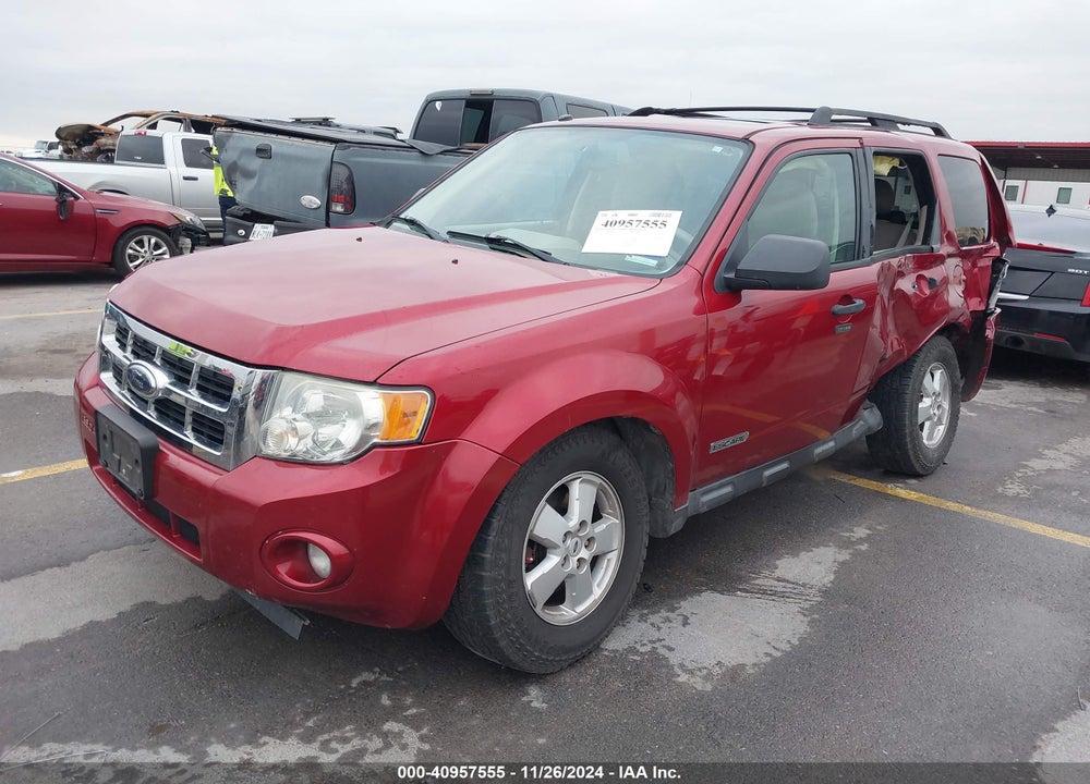 2008 FORD ESCAPE XLT VIN: 1FMCU03Z88KD91356