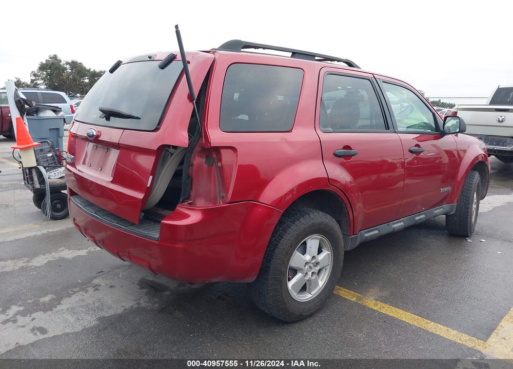 2008 FORD ESCAPE XLT VIN: 1FMCU03Z88KD91356