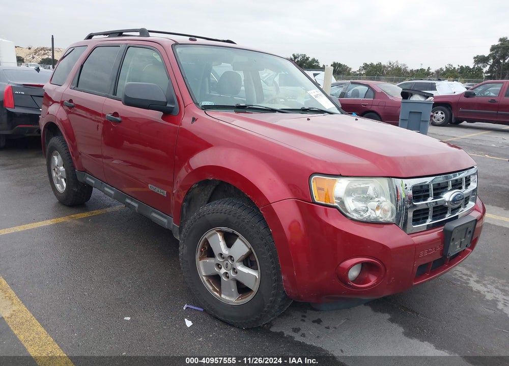 2008 FORD ESCAPE XLT VIN: 1FMCU03Z88KD91356