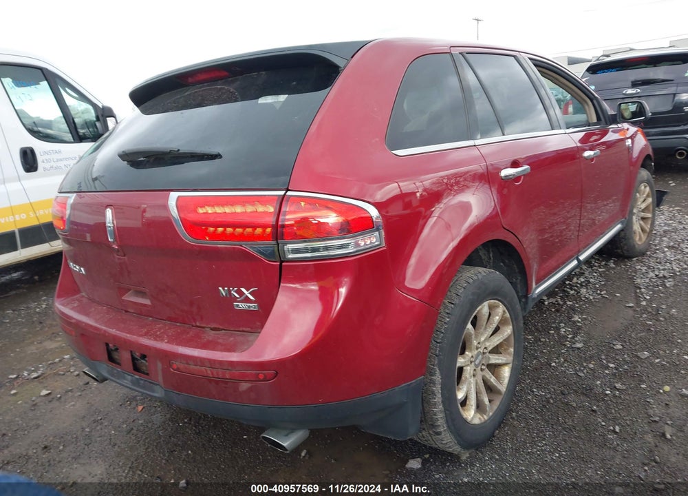 2013 LINCOLN MKX VIN: 2LMDJ8JKXDBL28527