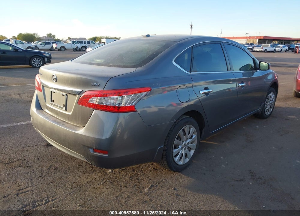 2015 NISSAN SENTRA SV VIN: 3N1AB7AP2FL690710