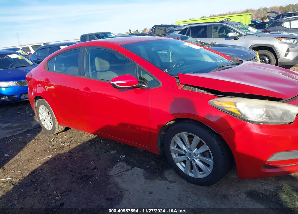 2014 KIA FORTE LX VIN: KNAFX4A61E5153414