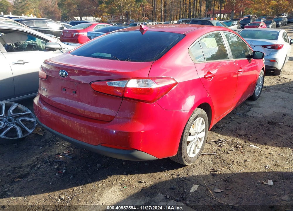 2014 KIA FORTE LX VIN: KNAFX4A61E5153414
