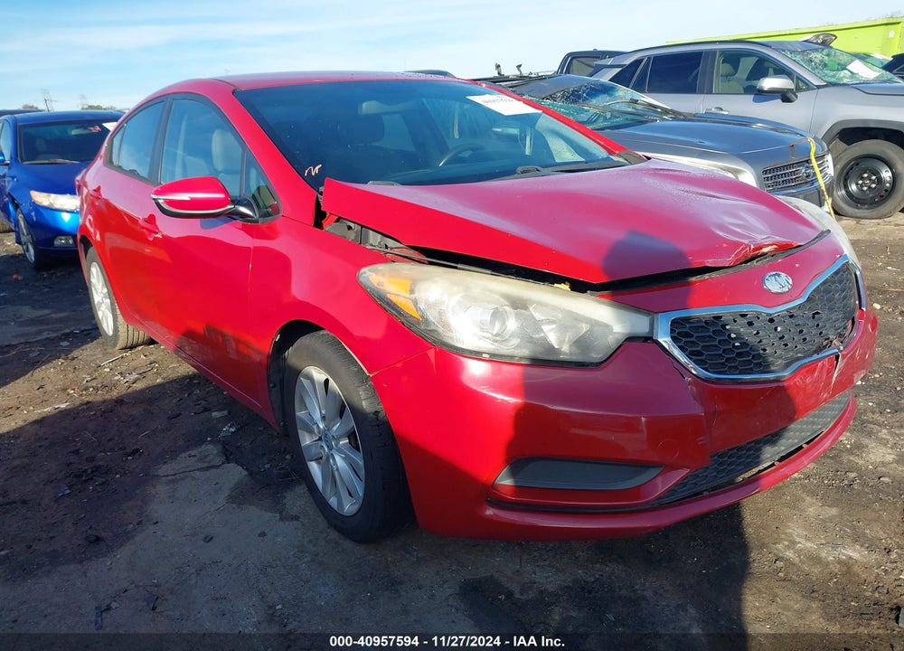2014 KIA FORTE LX VIN: KNAFX4A61E5153414