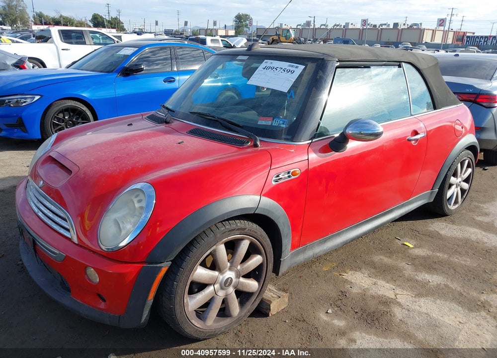 2007 MINI COOPER S VIN: WMWRH33517TJ44171