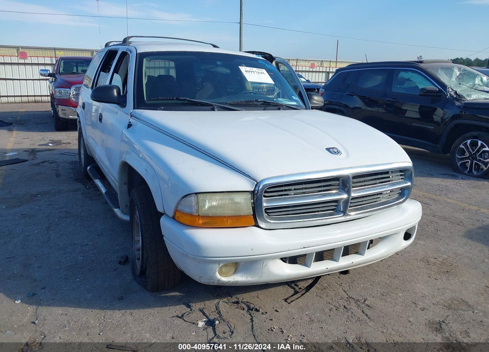 2002 DODGE DURANGO SLT VIN: 1B4HR48Z42F108797