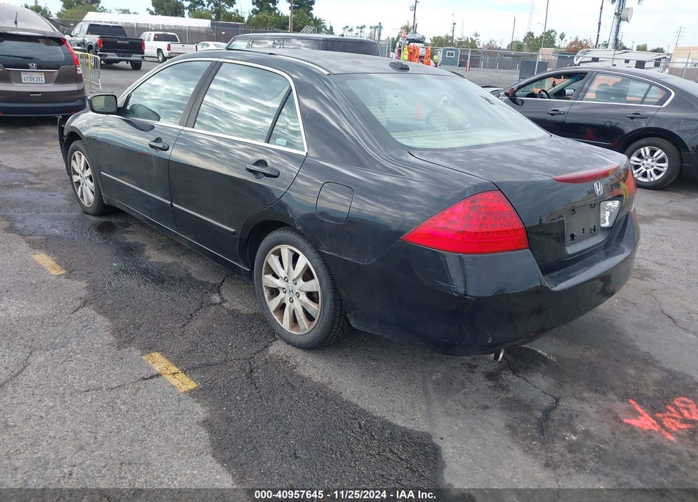 2007 HONDA ACCORD 3.0 EX VIN: 1HGCM66887A093728