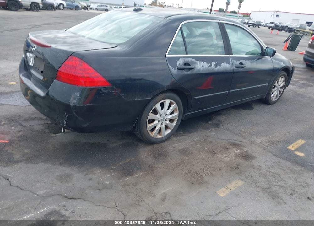 2007 HONDA ACCORD 3.0 EX VIN: 1HGCM66887A093728