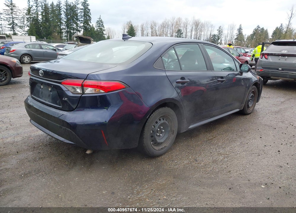2022 TOYOTA COROLLA LE VIN: 5YFEPMAE6NP279051