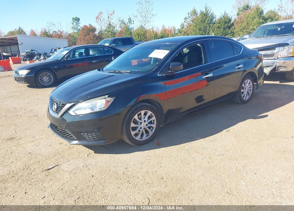 2017 NISSAN SENTRA SV VIN: 3N1AB7AP5HL693975