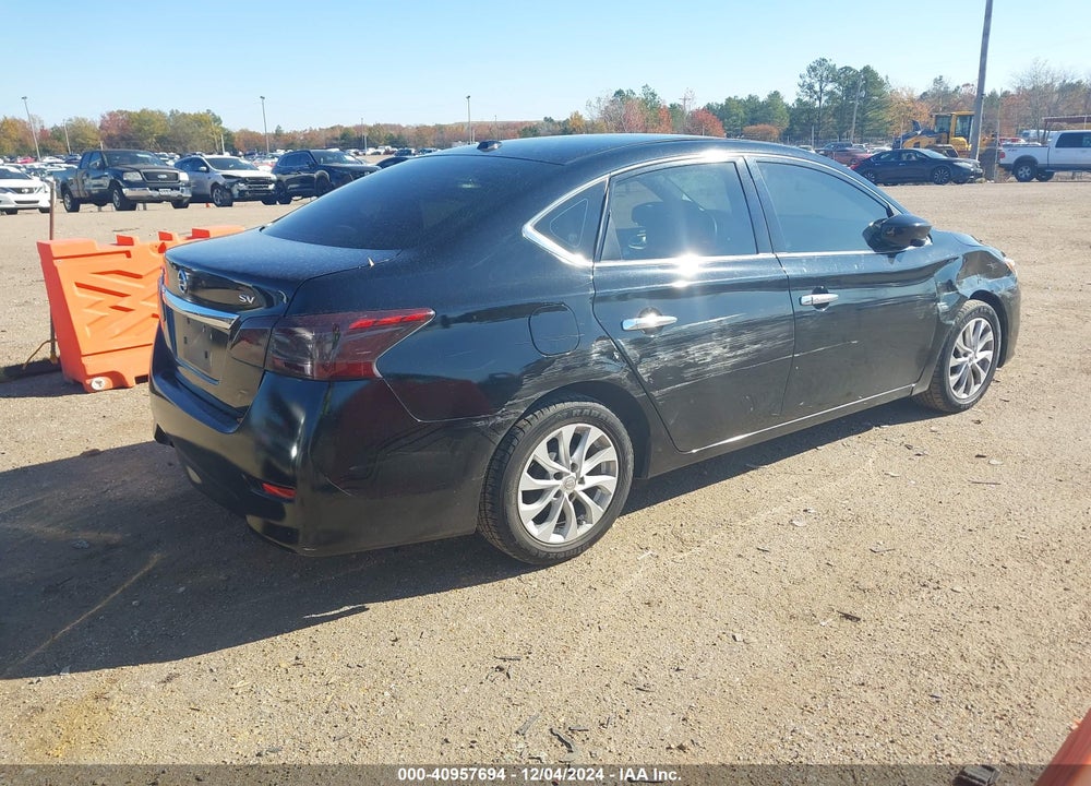 2017 NISSAN SENTRA SV VIN: 3N1AB7AP5HL693975