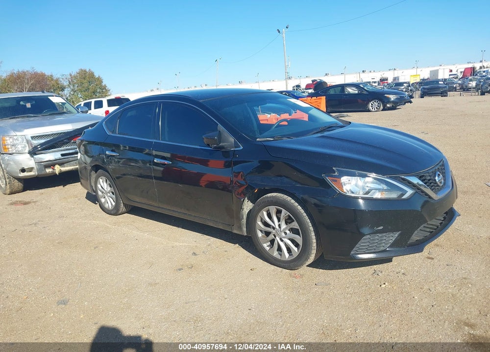 2017 NISSAN SENTRA SV VIN: 3N1AB7AP5HL693975