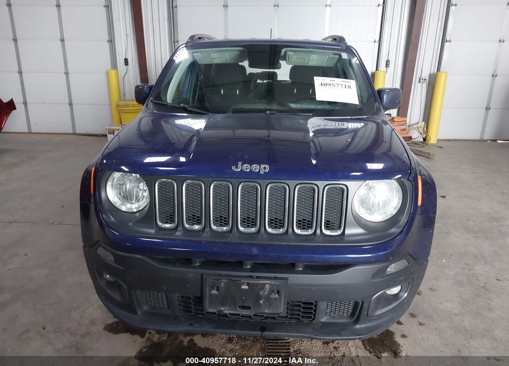 2018 JEEP RENEGADE LATITUDE 4X4 VIN: ZACCJBBB8JPH98599
