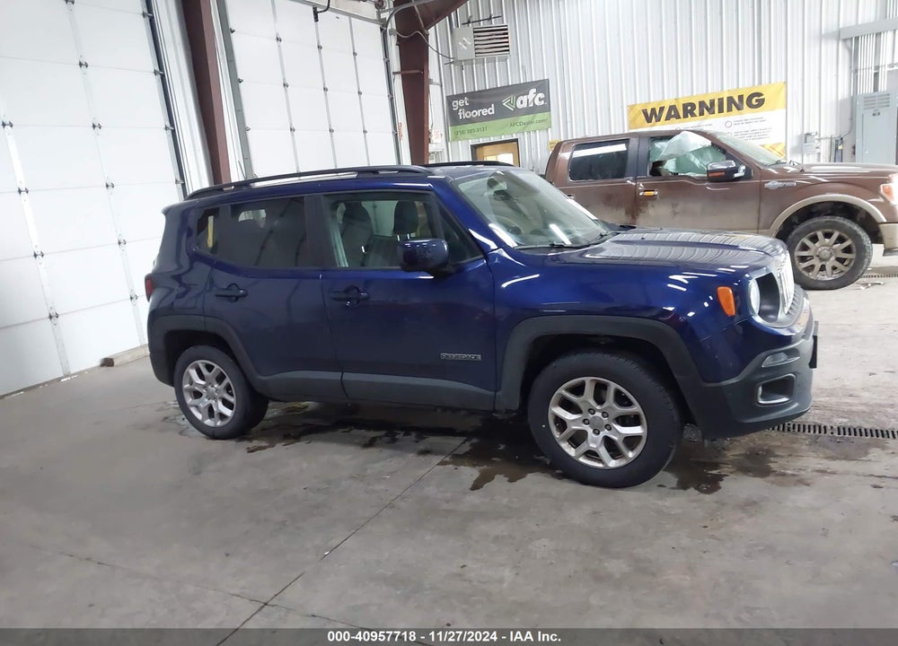 2018 JEEP RENEGADE LATITUDE 4X4 VIN: ZACCJBBB8JPH98599