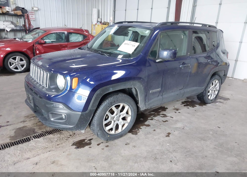 2018 JEEP RENEGADE LATITUDE 4X4 VIN: ZACCJBBB8JPH98599