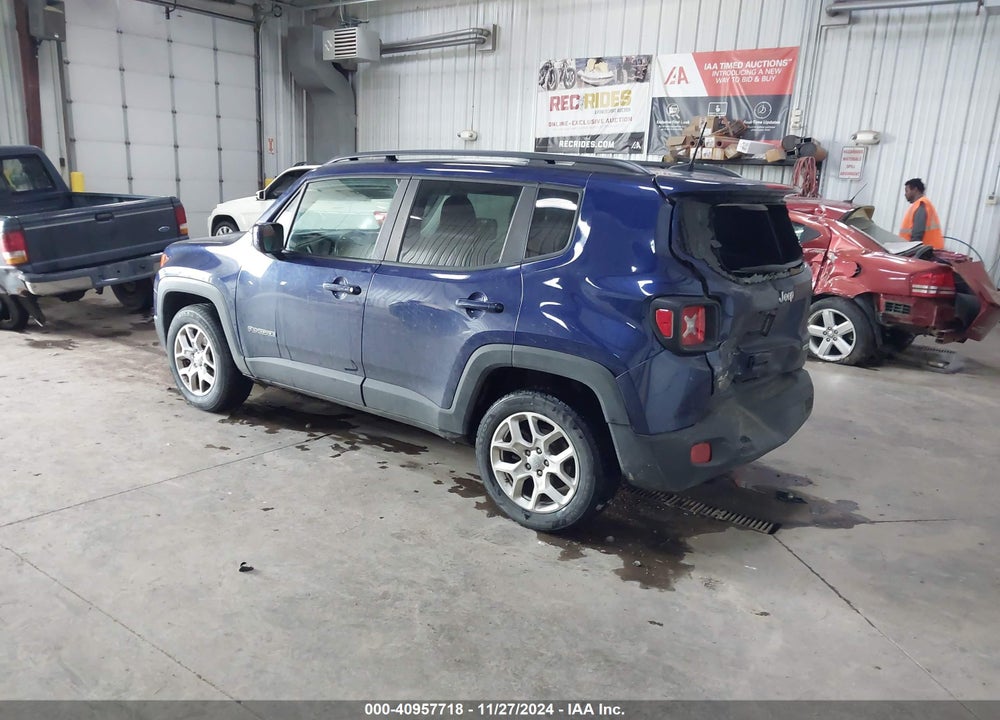 2018 JEEP RENEGADE LATITUDE 4X4 VIN: ZACCJBBB8JPH98599
