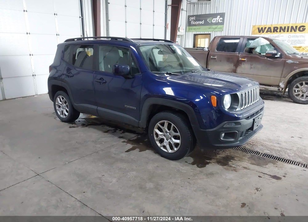 2018 JEEP RENEGADE LATITUDE 4X4 VIN: ZACCJBBB8JPH98599
