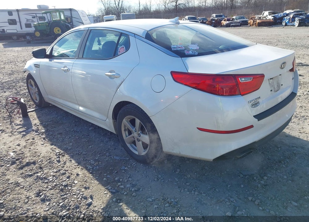 2015 KIA OPTIMA LX VIN: KNAGM4A70F5646007