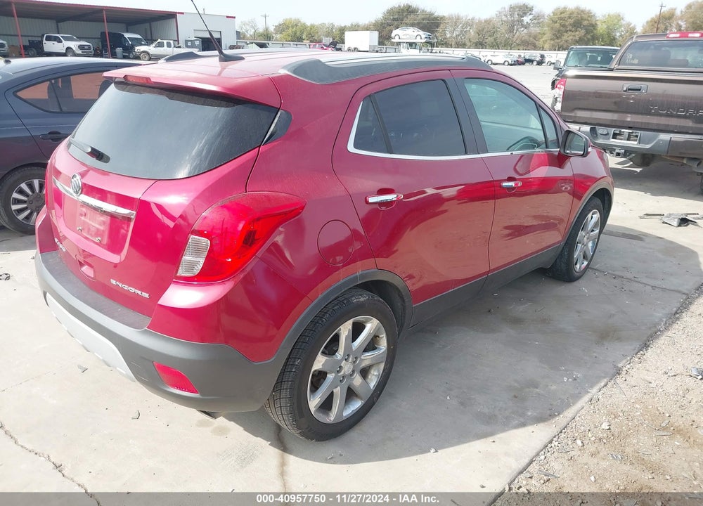 2014 BUICK ENCORE CONVENIENCE VIN: KL4CJBSB9EB700187