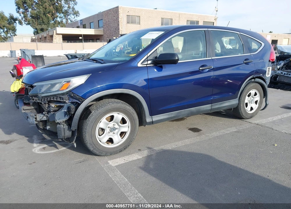 2015 HONDA CR-V LX VIN: 3CZRM3H32FG712021