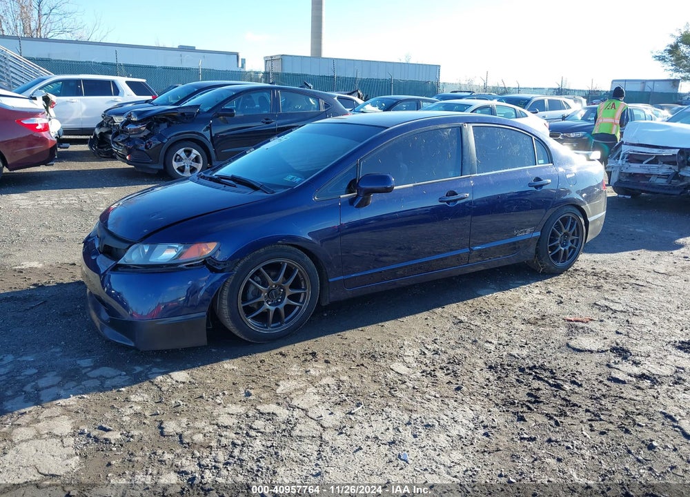 2006 HONDA CIVIC LX VIN: 1HGFA15536L090089