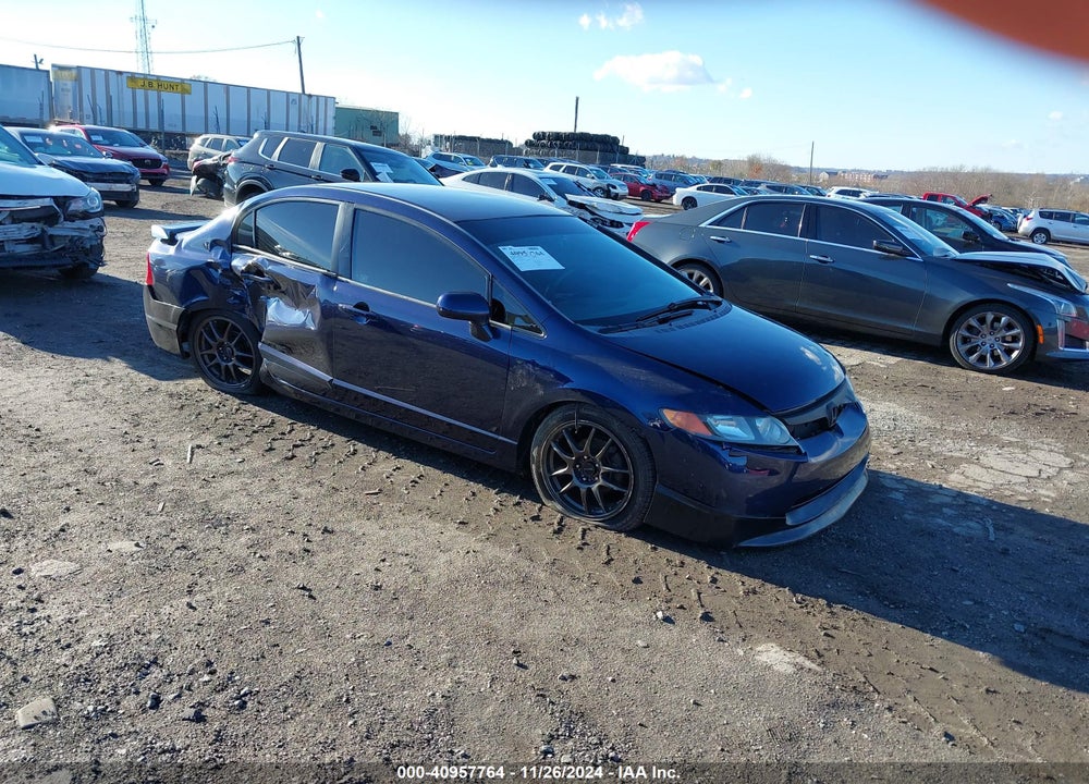 2006 HONDA CIVIC LX VIN: 1HGFA15536L090089