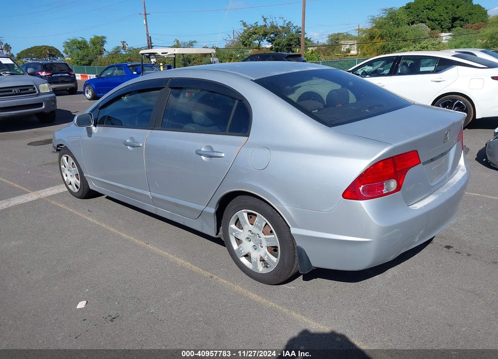 2008 HONDA CIVIC LX VIN: 1HGFA16598L038192