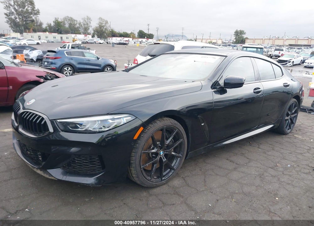 2022 BMW M850I GTAN COUPE XDRIVE VIN: WBAGV8C08NCH84007