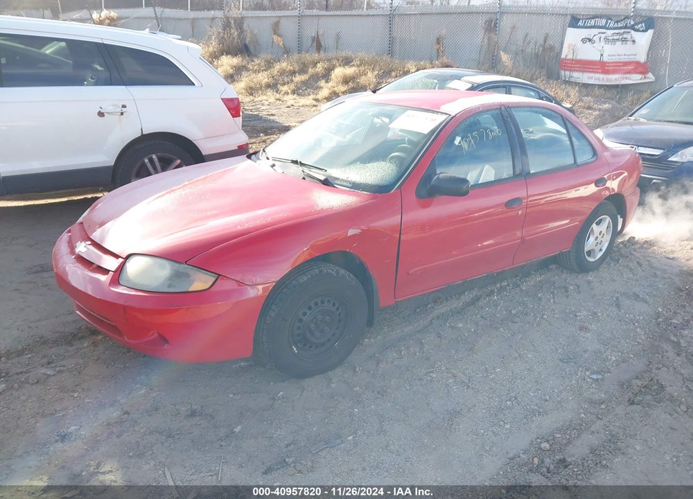2003 CHEVROLET CAVALIER VIN: 1G1JC52F737310936
