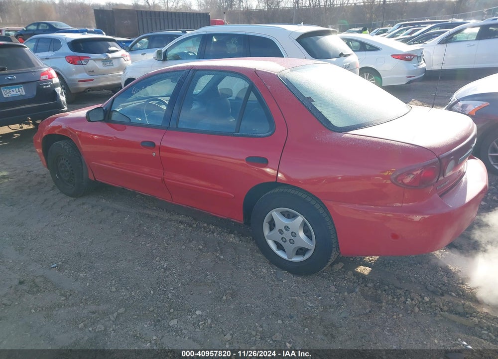 2003 CHEVROLET CAVALIER VIN: 1G1JC52F737310936