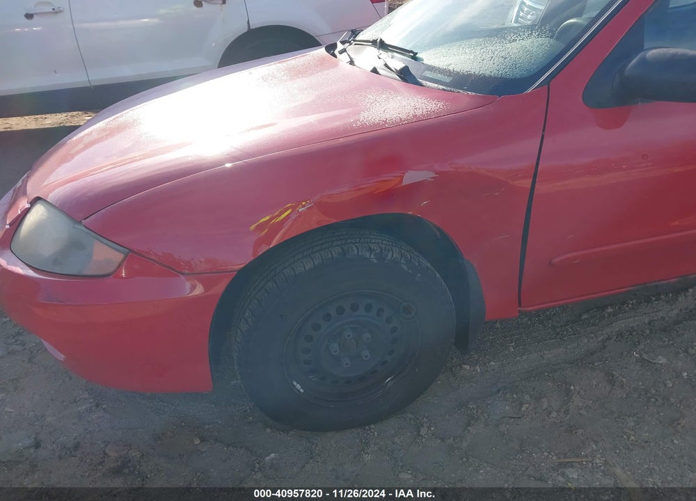 2003 CHEVROLET CAVALIER VIN: 1G1JC52F737310936