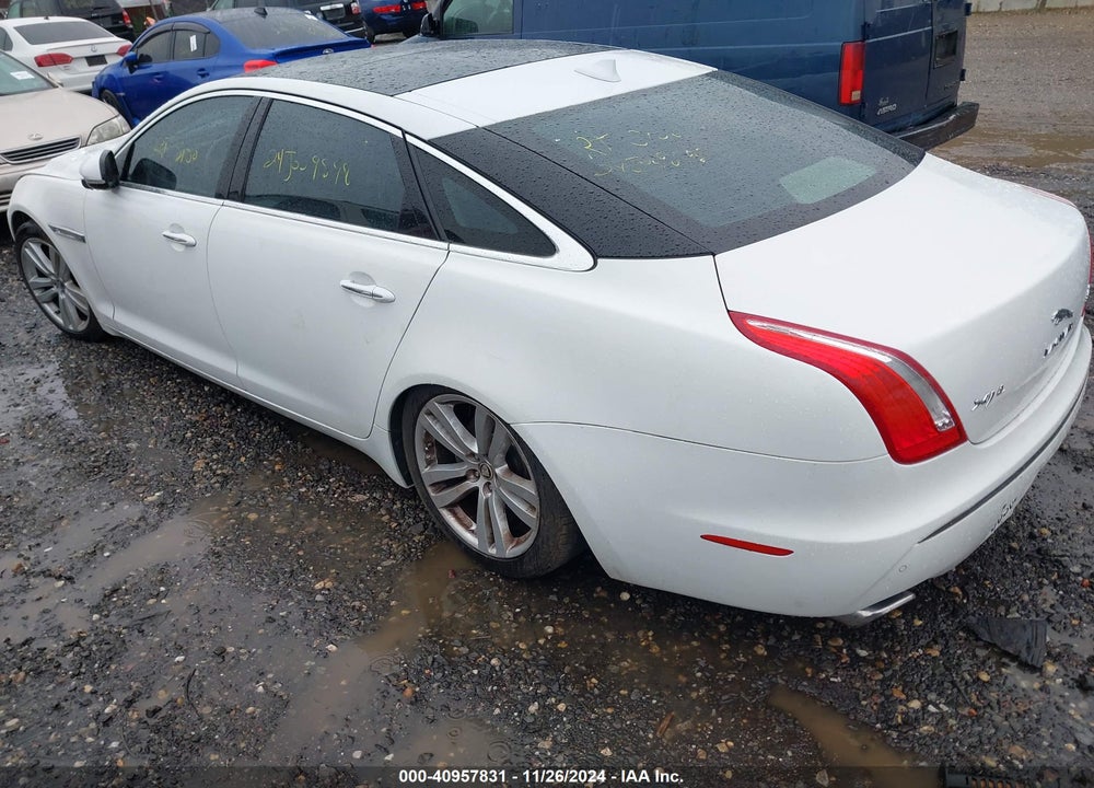 2013 JAGUAR XJ XJL PORTFOLIO VIN: SAJWJ2GD7D8V47707