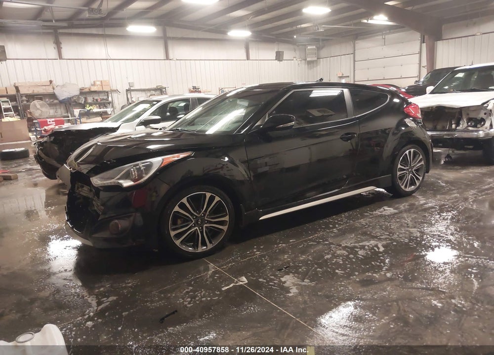 2016 HYUNDAI VELOSTER TURBO VIN: KMHTC6AE6GU282063