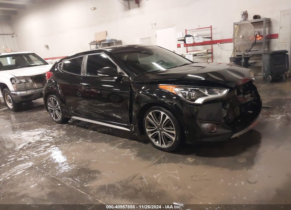 2016 HYUNDAI VELOSTER TURBO VIN: KMHTC6AE6GU282063