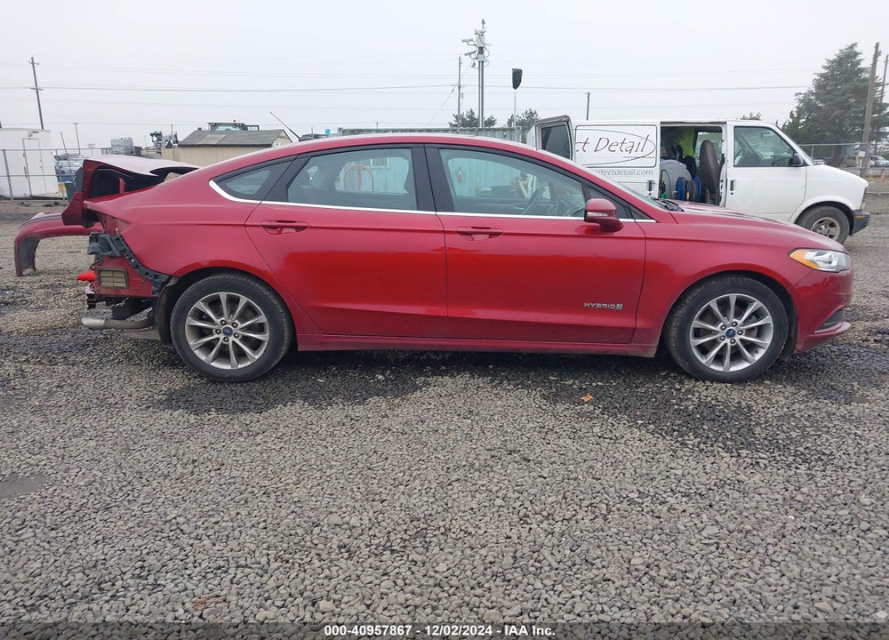 2017 FORD FUSION HYBRID VIN: 3FA6P0LUXHR378199