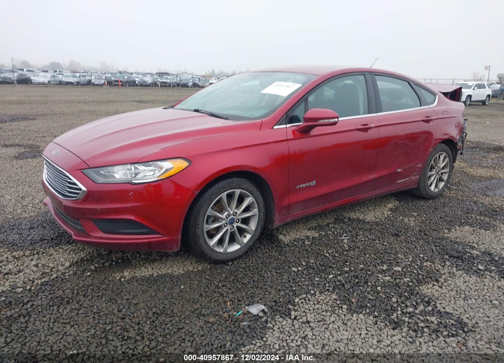 2017 FORD FUSION HYBRID VIN: 3FA6P0LUXHR378199