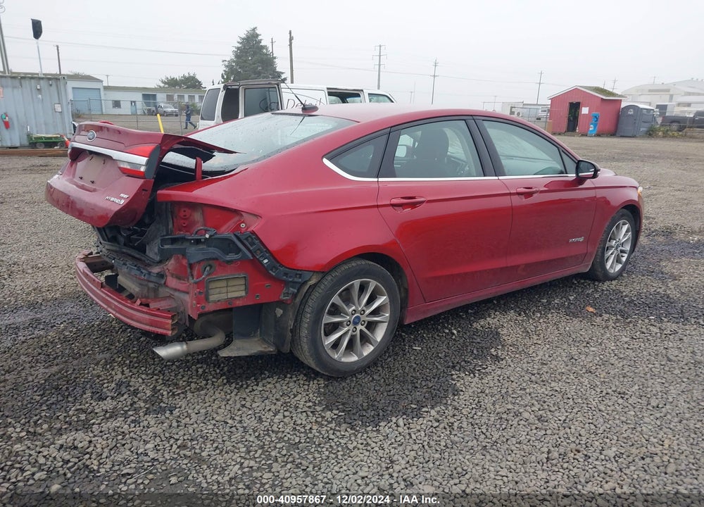 2017 FORD FUSION HYBRID VIN: 3FA6P0LUXHR378199