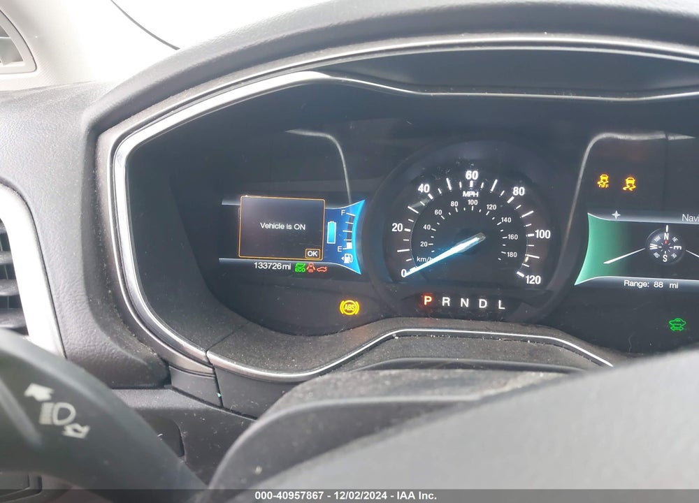 2017 FORD FUSION HYBRID VIN: 3FA6P0LUXHR378199