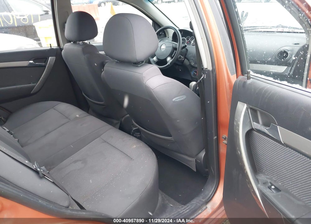 2008 CHEVROLET AVEO LS VIN: KL1TD56678B077093